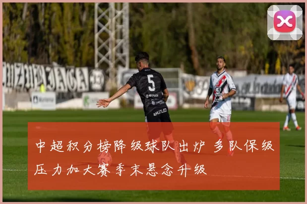 中超积分榜降级球队出炉 多队保级压力加大赛季末悬念升级