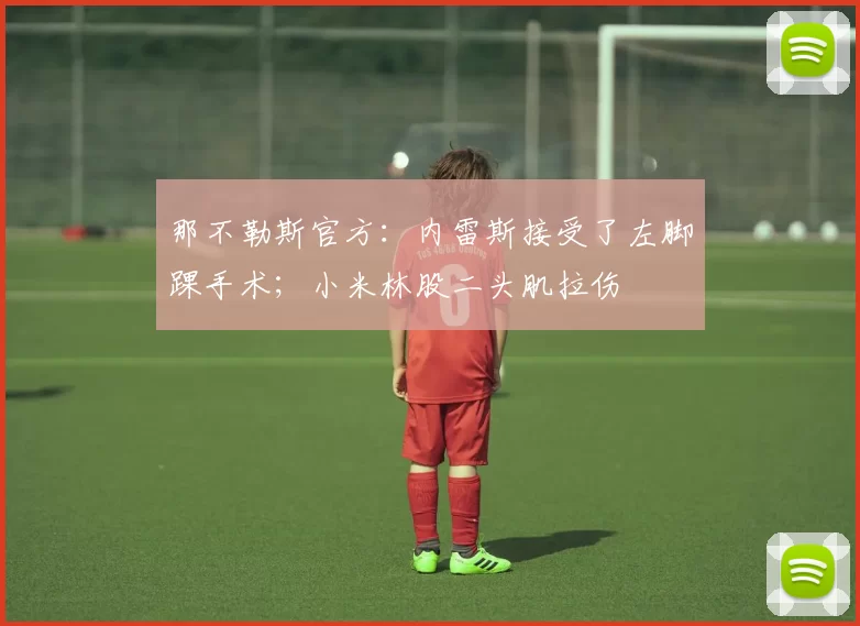 那不勒斯官方：内雷斯接受了左脚踝手术；小米林股二头肌拉伤